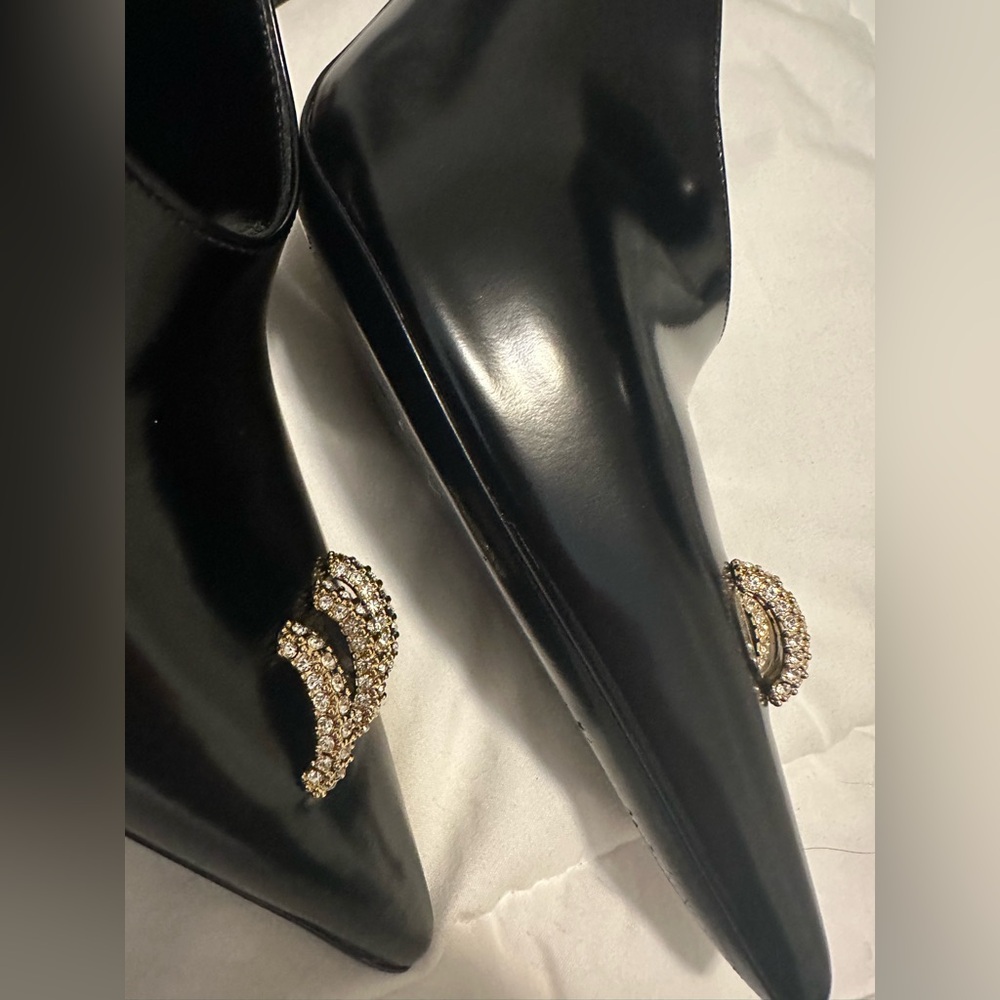 New Givenchy Crystal Show Ring Leather pump, size 39 - Picture 4 of 9